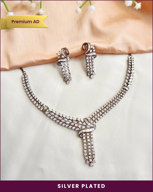 Izel :  AD Necklace Set