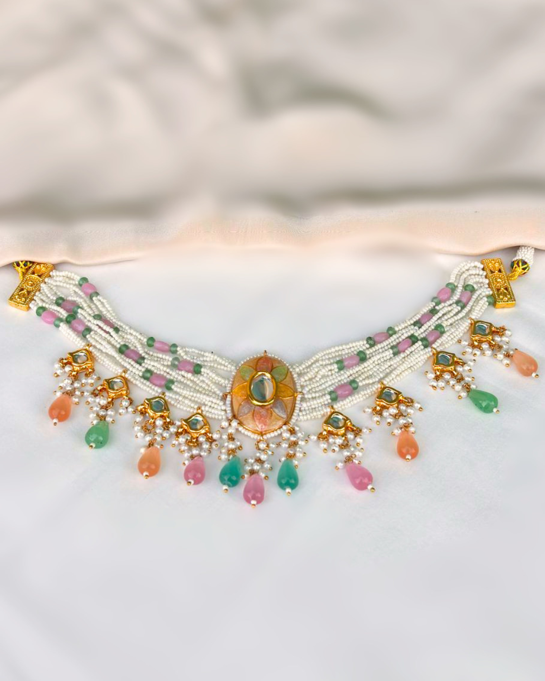 Amaara : Kundan Necklace Set