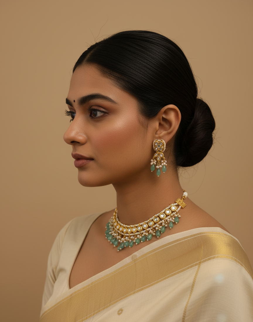 Hexa Charm Necklace Set