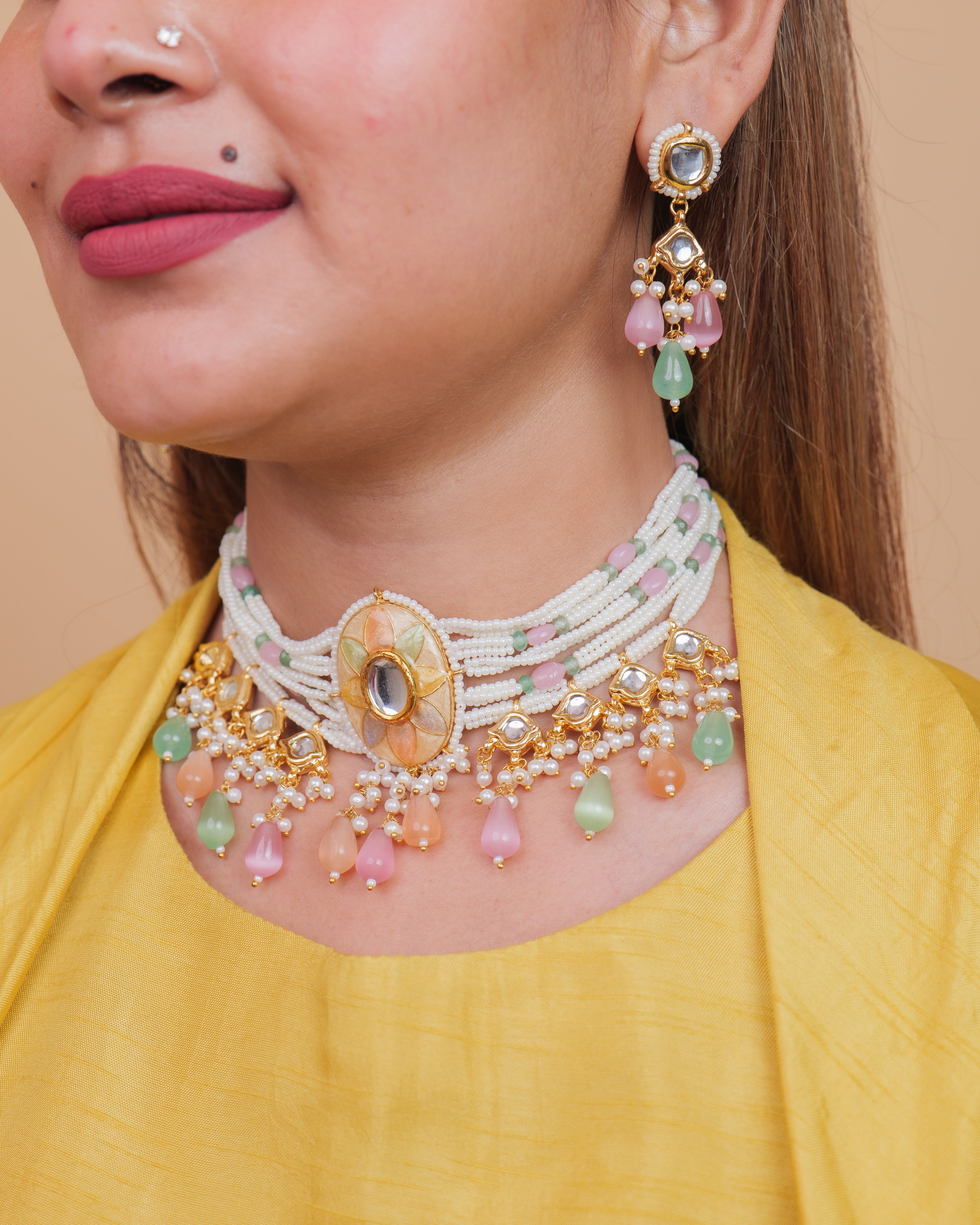 Celestia Carat Harmony Beaded Necklace