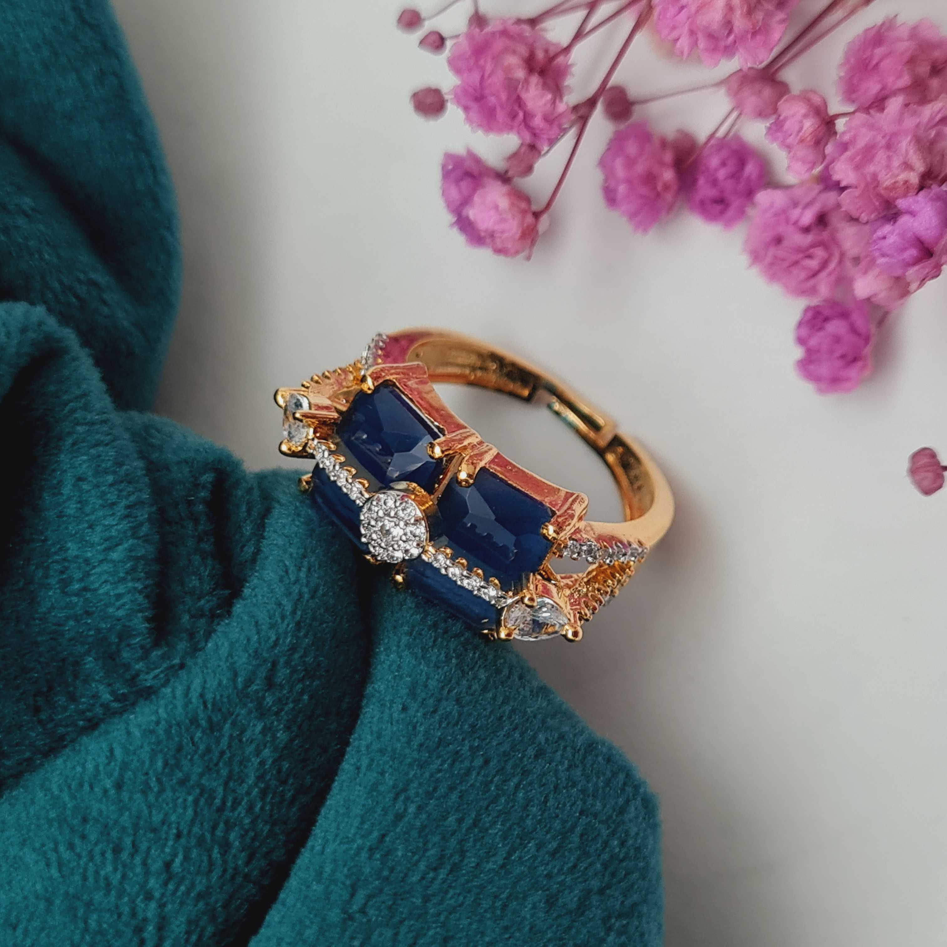Celestia Carat Royal Sapphire Elegance Ring (SKU : RIN-5128-46)